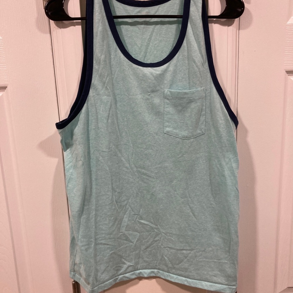 Blue Old Navy Tank Top with Pocket